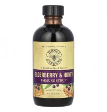 Zand, Immune Syrup, Elderberry & Honey, 4 fl oz (120 ml)