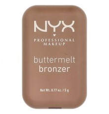 NYX Professional Makeup, Buttermelt Bronzer, 02 All Buttad Up, 0.17 oz (5 g)