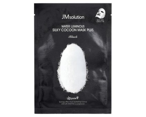 JM Solution, Water Luminous Silky Cocoon Beauty Mask Plus, Black, 1 Sheet, 1.18 oz (35 ml) JM Solution, Water Luminous Silky Cocoon Beauty Mask Plus, Black, 1 Sheet, 1.18 oz (35 ml)