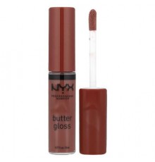 NYX Professional Makeup, Butter Gloss, Lip Gloss, 47 Spiked Toffee, 0.27 fl oz (8 ml)