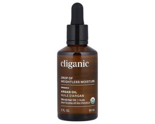 Cliganic, Organic Argan Oil, For Combination Skin , 2 fl oz (60 ml) Cliganic, Organic Argan Oil, For Combination Skin , 2 fl oz (60 ml)