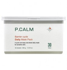 P.CALM, Barrier Cycle Daily Beauty Mask Pack , 30 Sheets, 12.35 oz (350 g)