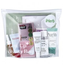 iHerb Exclusive, Korean Glow Up Beauty Bag, 8 Piece Set