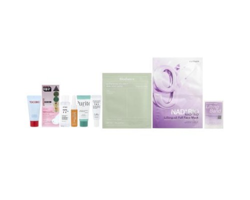 iHerb Exclusive, Korean Glow Up Beauty Bag, 8 Piece Set iHerb Exclusive, Korean Glow Up Beauty Bag, 8 Piece Set