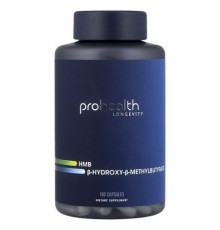 ProHealth Longevity, HMB B-Hydroxy-B-Methylbutyrate, 180 Capsules