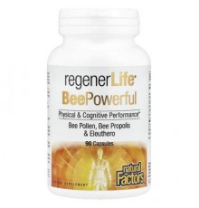 Natural Factors, RegenerLife®, BeePowerful, 90 Capsules