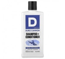 Duke Cannon Supply Co., Shampoo + Conditioner, Naval Diplomacy, 14 fl oz (414 ml)