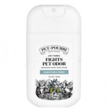 Poo-Pourri, Pet-Pourri™, Pet Odor Freshener, Air + Fabric, Pawsitively Fresh, 1 fl oz (30 ml)