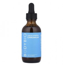 BodyBio, Liquid Mineral Chromium , 2 fl oz (59 ml)