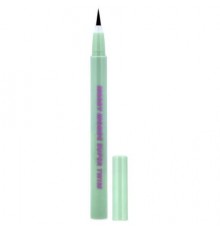 Merrymonde, Super Twim Pen Eyeliner, 01 Vivid Black, 0.02 fl oz (0.5 ml)