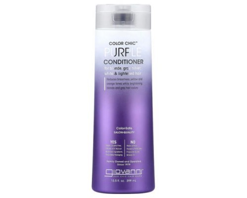 Giovanni, Color Chic™, Purple Conditioner , 13.5 fl oz (399 ml)