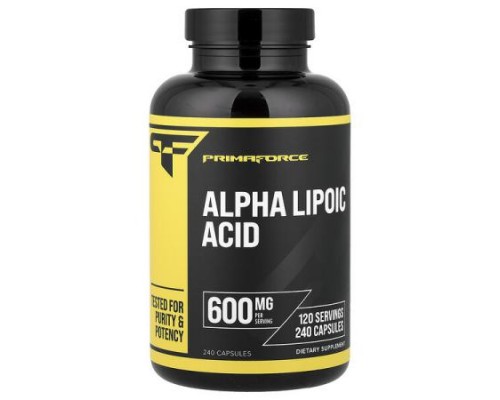 Primaforce, Alpha Lipoic Acid, 240 Capsules Primaforce, Alpha Lipoic Acid, 240 Capsules