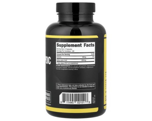 Primaforce, Alpha Lipoic Acid, 240 Capsules Primaforce, Alpha Lipoic Acid, 240 Capsules