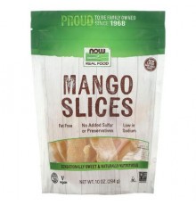 NOW Foods, Real Food, Mango Slices, 10 oz (284 g)
