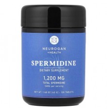 Neurogan Health, Spermidine, 10 mg, 120 Tablets, 1.48 oz (42 g)