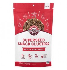 Manitoba Harvest, Superseed Snack Clusters, Maple & Brown Sugar, 4.6 oz (130 g)