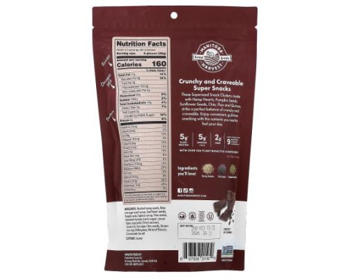 Manitoba Harvest, Superseed Snack Clusters, Dark Chocolate, 4.6 oz (130 g)