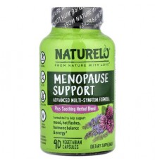 NATURELO, Menopause Support, 90 Vegetarian Capsules