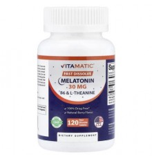 Vitamatic, Melatonin, Natural Berry, 120 Fast Dissolve Tablets