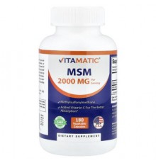Vitamatic, MSM, 180 Vegetable Capsules