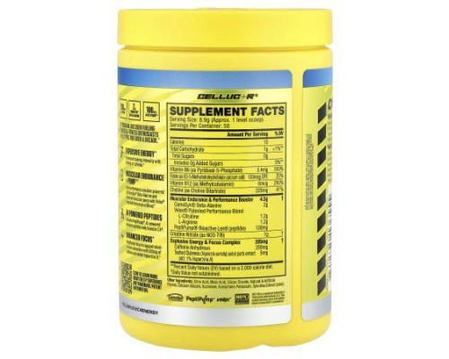 C4 / Cellucor, C4® Original, Pre-Workout, Icy Blue Razz, 15.7 oz (445 g)