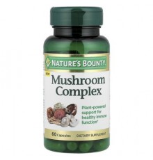 Nature's Bounty, Mushroom Complex, 60 Capsules