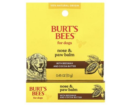 Burt's Bees, Nose and Paw Balm, For Dogs, 0.45 oz (13 g) Burt's Bees, Nose and Paw Balm, For Dogs, 0.45 oz (13 g)
