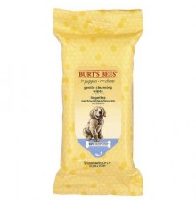 Burt's Bees, Gentle Cleansing Wipes with Buttermilk, For Puppies, 50 Count