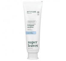 ATTITUDE, Super Leaves™, Fluoride Free Toothpaste, Whitening, Peppermint , 4.2 oz (120 g)