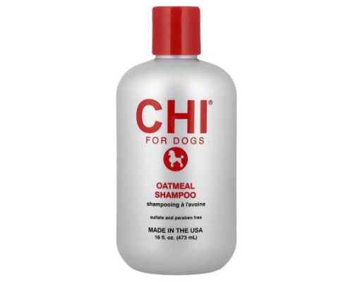 CHI for Dogs, Oatmeal Shampoo, For Dogs, 16 fl oz (473 ml) CHI for Dogs, Oatmeal Shampoo, For Dogs, 16 fl oz (473 ml)