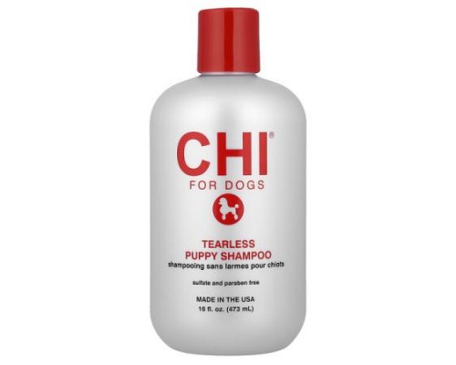 CHI for Dogs, Tearless Puppy Shampoo, For Dogs, 16 fl oz (473 ml)