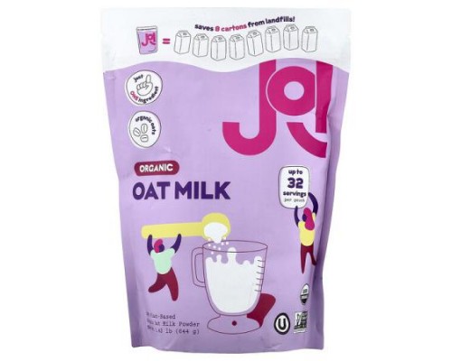 JOI, Organic Oat Milk Powder, 1.42 lb (644 g) JOI, Organic Oat Milk Powder, 1.42 lb (644 g)