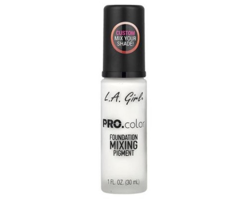 L.A. Girl, PRO.color Foundation Mixing Pigment, GLM711 White , 1 fl oz (30 ml)