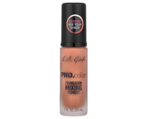 L.A. Girl, PRO.color, Foundation Mixing Pigment, GLM713 Orange, 1 fl oz (30 ml)