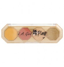 L.A. Girl, 4 Play Eyeshadow Palette, GES234 Juicy, 0.11 oz (3.2 g)