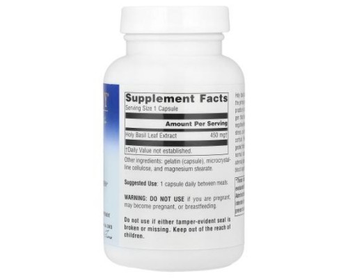 Planetary Herbals, Holy Basil Extract, 450 mg, 120 Capsules