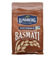 Lundberg, Gourmet Rice, California Brown Basmati, 32 oz (907 g)
