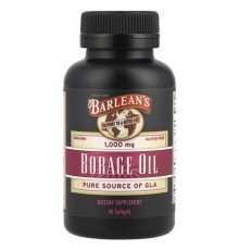 Barlean's, Borage Oil, 1,000 mg, 60 Softgels