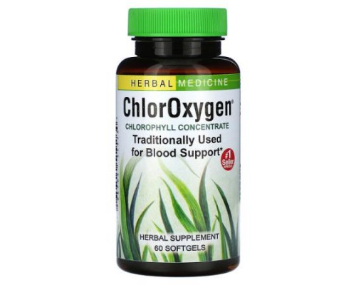 Herbs Etc., ChlorOxygen®, Chlorophyll Concentrate, 60 Softgels Herbs Etc., ChlorOxygen®, Chlorophyll Concentrate, 60 Softgels