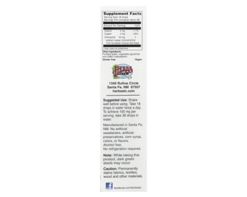 Herbs Etc., ChlorOxygen®, Chlorophyll Concentrate, Alcohol Free, 1 fl oz (30 ml) Herbs Etc., ChlorOxygen®, Chlorophyll Concentrate, Alcohol Free, 1 fl oz (30 ml)