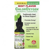 Herbs Etc., ChlorOxygen®, Chlorophyll Concentrate, Alcohol Free, Mint, 1 fl oz (30 ml)