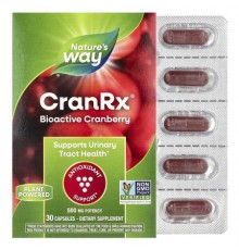 Nature's Way, CranRx®, Bioactive Cranberry, 500 mg, 30 Capsules