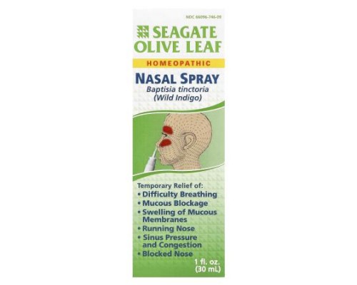 Seagate, Olive Leaf Nasal Spray, 1 fl oz (30 ml)