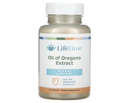 LifeTime Vitamins, Oil of Oregano Extract, 150 mg, 60 Softgels