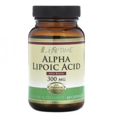 LifeTime Vitamins, Alpha Lipoic Acid, 300 mg, 60 Capsules