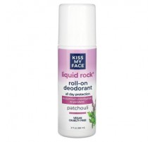 Kiss My Face, Liquid Rock Roll-On Deodorant, Patchouli, 3 fl oz (88 ml)