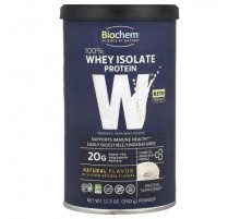 Biochem, 100% Whey Isolate Protein, Natural, 12.3 oz (350 g)