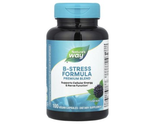 Nature's Way, B-Stress Formula, 100 Vegan Capsules