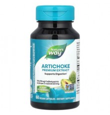 Nature's Way, Artichoke, Premium Extract, 60 Vegan Capsules