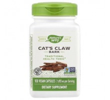 Nature's Way, Cat's Claw Bark, 100 Vegan Capsules (485 mg per Capsule)